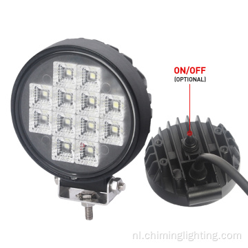 IP67 Waterdichte mini -rijwerk lichte vrachtwagen 12V 24V Round LED -werklicht voor offroad 4x4 ATV UTV